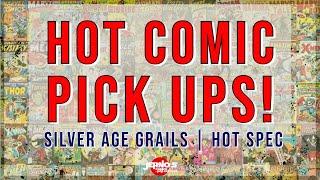 Hot Comic Pick Ups! Silver Age Grails | Hot Spec | 1940s Rarities!