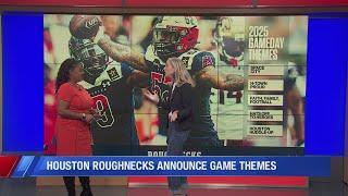 CW39 Houston Roughnecks Announce Game Themes for 2025 Season