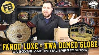 Unboxing Fandu Luxe & NWA Domed Globe Replica Belts