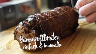 Gänserollbraten – das „Fertiggericht” für Feinschmecker. Gourmondo Produktwissen