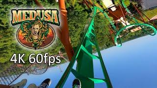 Official Medusa POV - 4k 60fps - Six Flags Great Adventure