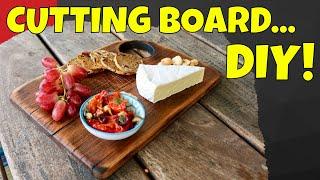 How to Make a Cutting Board. Antique Style Chopping Board.