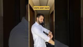 White shirt hack  #shirthack #hack