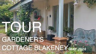 Cottage Tour of Gardeners Cottage Blakeney England  #cottage #cottagetour #englishcottage