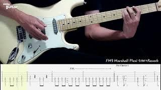 Rainbow - I Surrender Guitar Lesson With Tab(Slow Tempo)