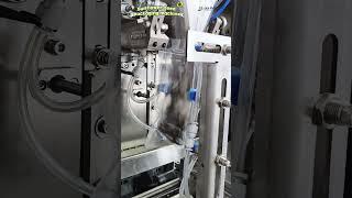 Full-automatic packaging machine for filling nitrogen prefabricated bags with melon seeds