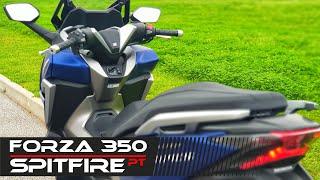  Honda Forza 350  Review & TestRide  - ENGLISH