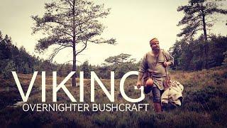 Viking Wilderness | Bushcraft Overnighter | Meeting Wolves and Cooking at the Fire