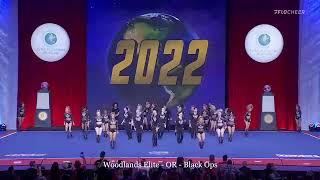 The Cheerleading Worlds Day 2 ~ Woodlands Elite Black Ops