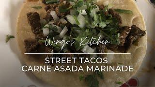 Street Tacos | Carne Asada Marinade Recipe