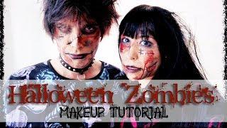 Halloween Zombie Makeup Tutorial | ハロウィンゾンビメイク