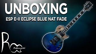 2022 ESP E-II Eclipse Blue Natural Fade - Unboxing 4KUHD