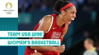 TEAM USA TAKE GOLD IN A THRILLER  | Women's Basketball Gold Medal Game | #Paris2024