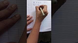 English alphabets S,T,U,V writing practice#how to write s,t,u,v#youtube #ytshorts #shortsfeed