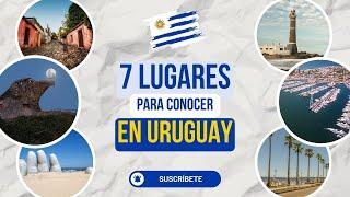 ️¿Buscas IDEAS para tus Vacaciones? GUÍA 7 Atracciones 2025 DESTINOS para descubrir #URUGUAY