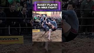 Rugby Player Decided to Test Himself In MMA!