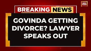 Govinda's Lawyer Debunks Divorce Rumours, Confirms Couple's Reconciliation | India Today