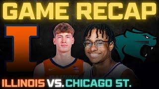 Illinois vs. Chicago St. Full Game Recap!