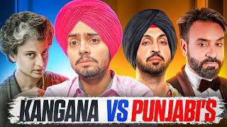 DILJIT DOSANJH vs KANGANA CONTROVERSY | BABBU MAAN REPLY ON KANGANA