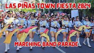 LAS PIÑAS TOWN FIESTA 2024 MARCHING BAND PARADE AND PATYO ENTRANCE