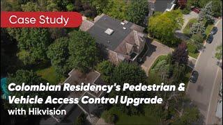 Case study: Colombian residency's pedestrian & vehicle access control upgrade with Hikvision