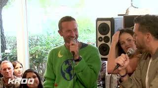 Chris Martin discusses Coldplay's new album 'Moon Music' with Klein. Ally. Show.