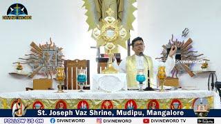 Adoration Mass & Novena | 13-06-2025 | St. Joseph Vaz Shrine, Mudipu