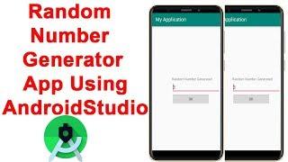 Random Number Generator App Using Android Studio