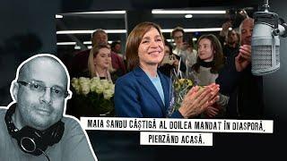 Maia Sandu câștigă al doilea mandat în diasporă și pierzând acasă