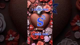 S letter status video #shorts #youtube #terding #love #viral s name whatsapp status