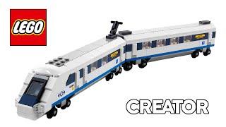 LEGO Creator Hochgeschwindigkeitszug (40518) - Speed build