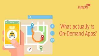 On-Demand App Solutions | Best On Demand Mobile Apps Development Company