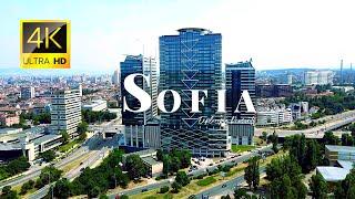 Sofia, Bulgaria  in 4K ULTRA HD 60FPS Video by Drone