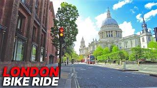 London Bike Ride  - Exploring LONDON by Bike - Tower Bridge to London Eye | St Paul's & Big Ben