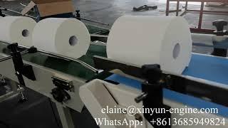 Línea de producción de máquina de fabricación de papel en rollo maxi completamente automática