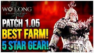 BEST 5 Star FARM in Wo Long: Fallen Dynasty (Patch 1.05)