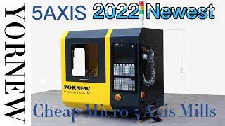 MX220 Desktop 5 Axis Milling Machine - YORNEW CNC Manufacturer