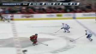 Marian Gaborik dangles two defenders & almost scores an amazing goal (2007)