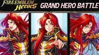 Fire Emblem Heroes - Grand Hero Battle: Julius INFERNAL+Lunatic F2P No SI [Three Solutions]