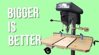 DIY Homemade Drill Press Table Accessory for Woodworking