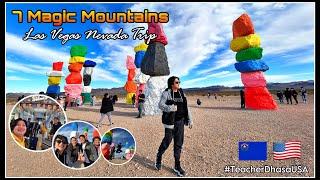 Las Vegas: Seven Magic Mountains | Teacher Dha |