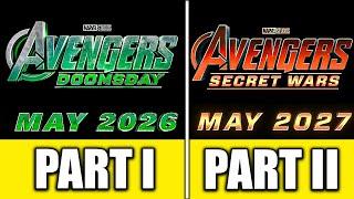 AVENGERS DOOMSDAY & SECRET WARS KOMMT! - ALLE 5 NEUEN MCU FILME ERKLÄRT!