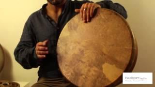 Frame drums: Mizhar,  short website clip.