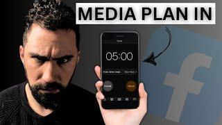 How to Create a Facebook Ads Media Plan? Social Media Marketing Media Plan Full Tutorial