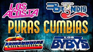 LOS TEMERARIOS, LOS ACOSTA, BRYNDIS, BYBYS SUS MEJORES ÉXITOS ~ 40 RECUERDOS DEL AYER [ CUMBIA ]