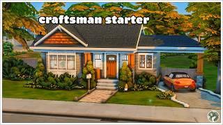 Craftsman Starter Home in San Sequioa  The Sims 4: Speed Build