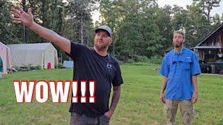 THEY NEEDED IT! Helping Friends, Making Plans & Taking A TOUR Of His NEW VIEW On His Cabin Homestead