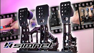 SIMNET Racing SP Pro Load Cell Pedals [REVIEW] PC and  Fanatec (PC/console) compatible!