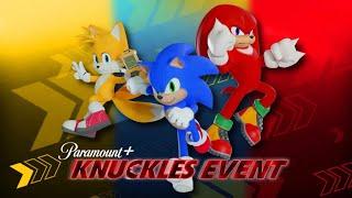 SSS - *NEW* #knucklesSeries Event: New Characters Movie (Knuckles) & (Sonic) And (Tails) Movie…