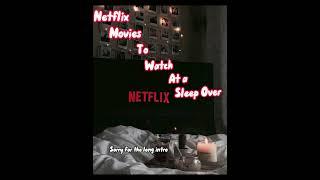 Netflix movies to watch at a sleepover ️#netflix #dorevenge #meangirls #shorts (PG-13 & MA)